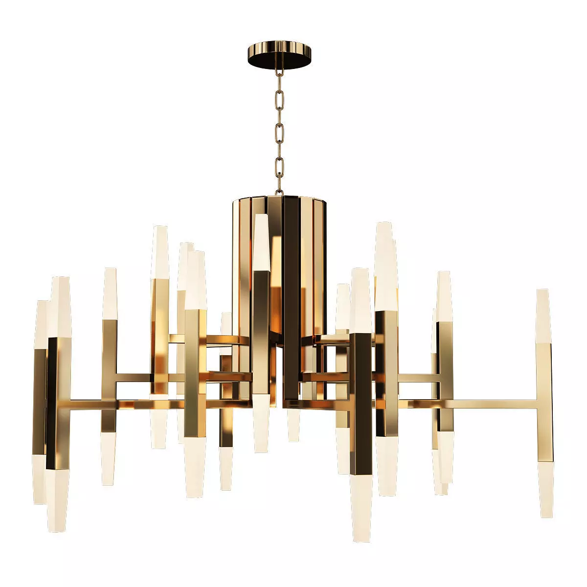 The Light 36 Bulb Chandelier Low-poly 3D model