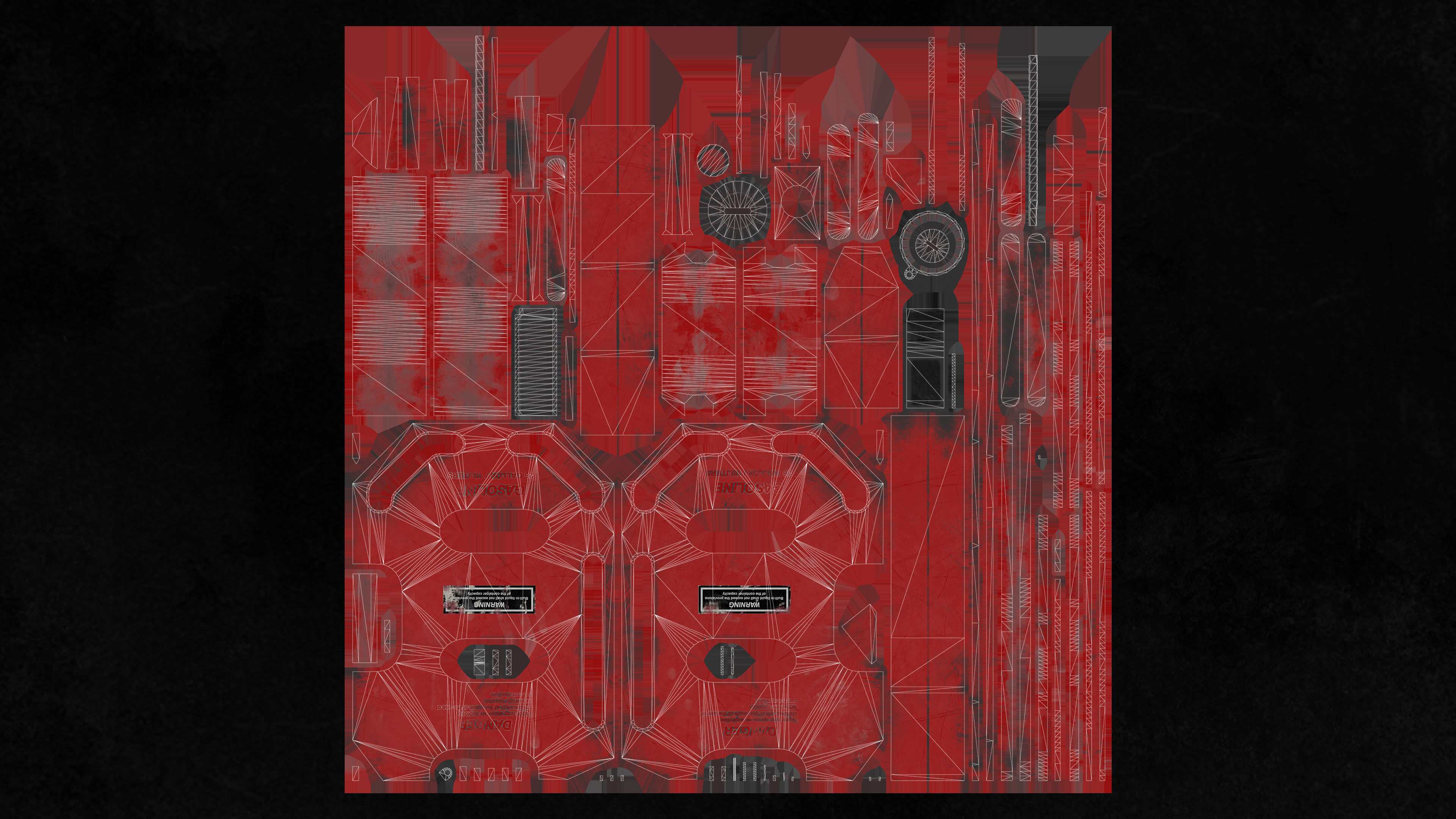 Old Plastic Jerry Can 10L   Low-poly 3D model Low-poly 3D model_10