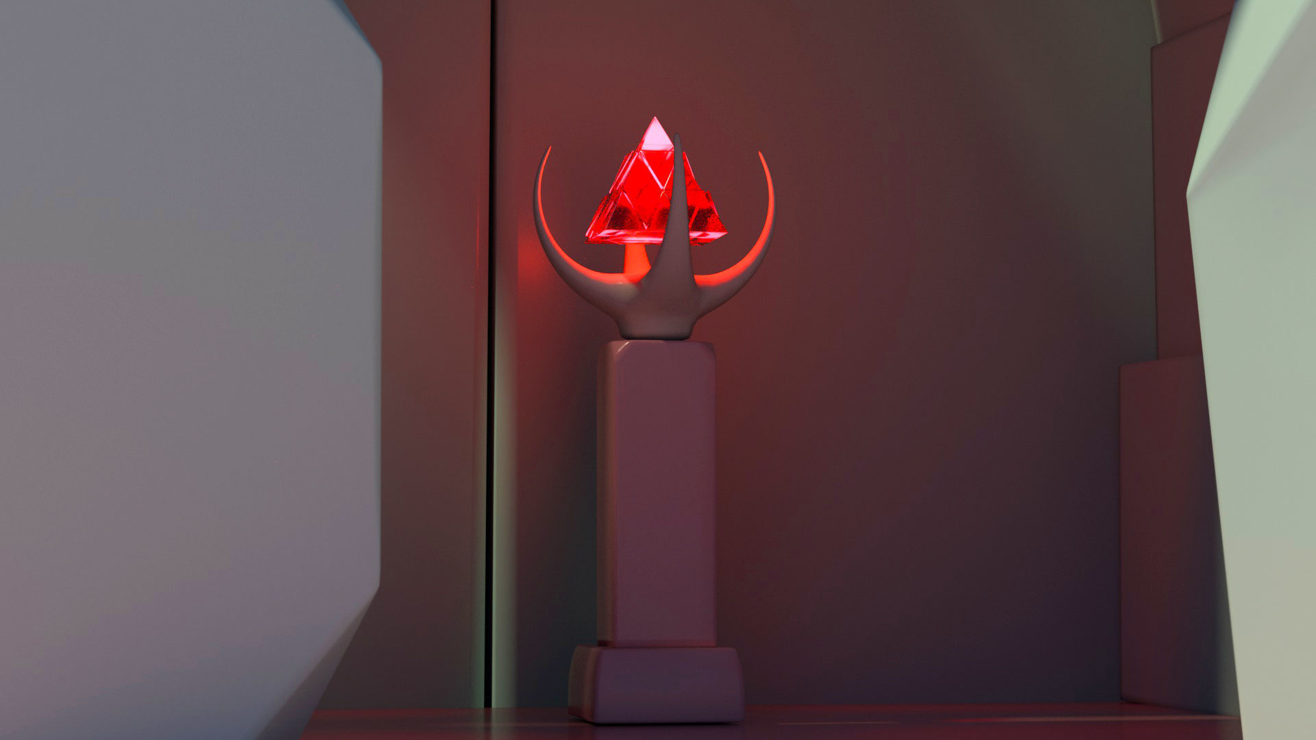 Island castle Free 3D model_8