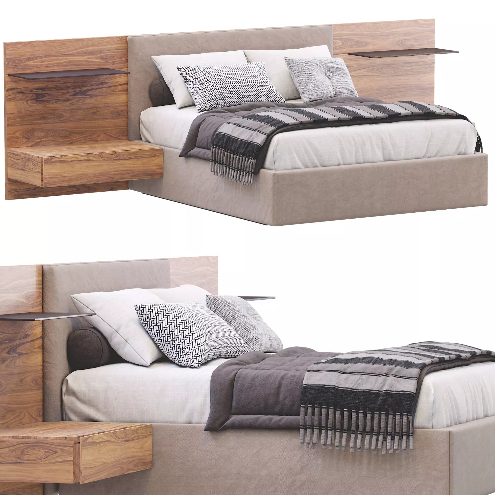 Jesse Bed Mylove 3D model