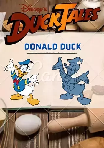 Wonderful Duck Tales Character Donald Donald Duck Cookie Cutter