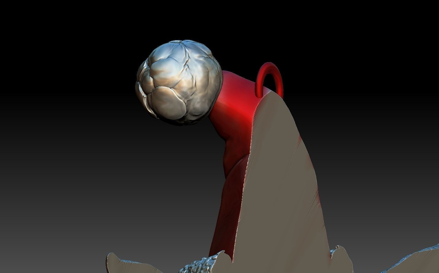 santa star  3D print model_11