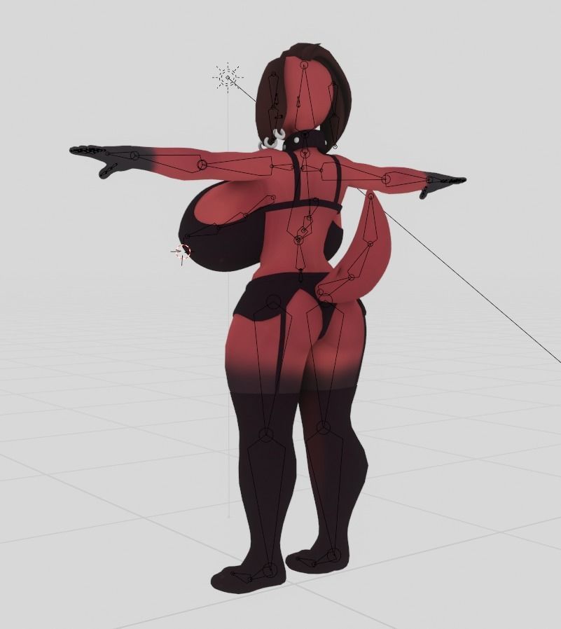 Cherry  Low-poly 3D model_8