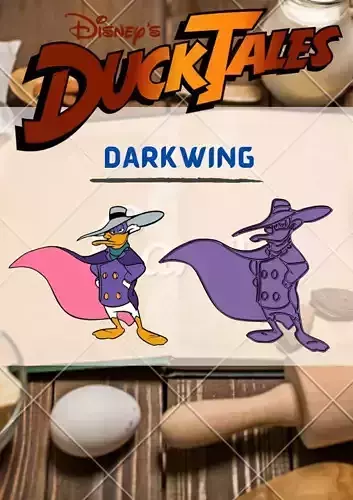 Wonderful Duck Tales Character Darkwing Duck  Cookie Cutter