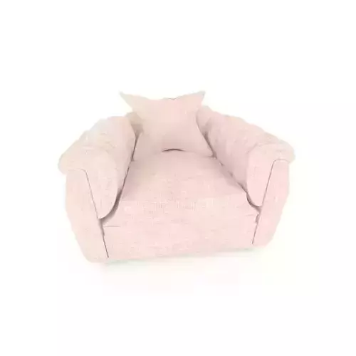 living room chair 1 Low-poly 3D model