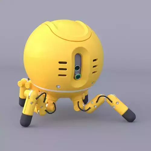 Shaderbot 1 robot with two legs