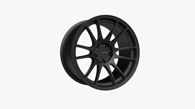 Enkei GTC01RR Wheel Rim 3D model
