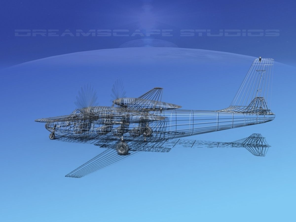 Rockwell Turbo Commander 690 V18 3D model_16