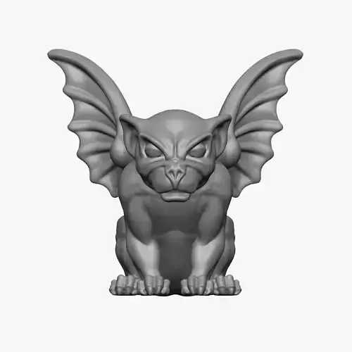 Gargoyle Statue 3D print model