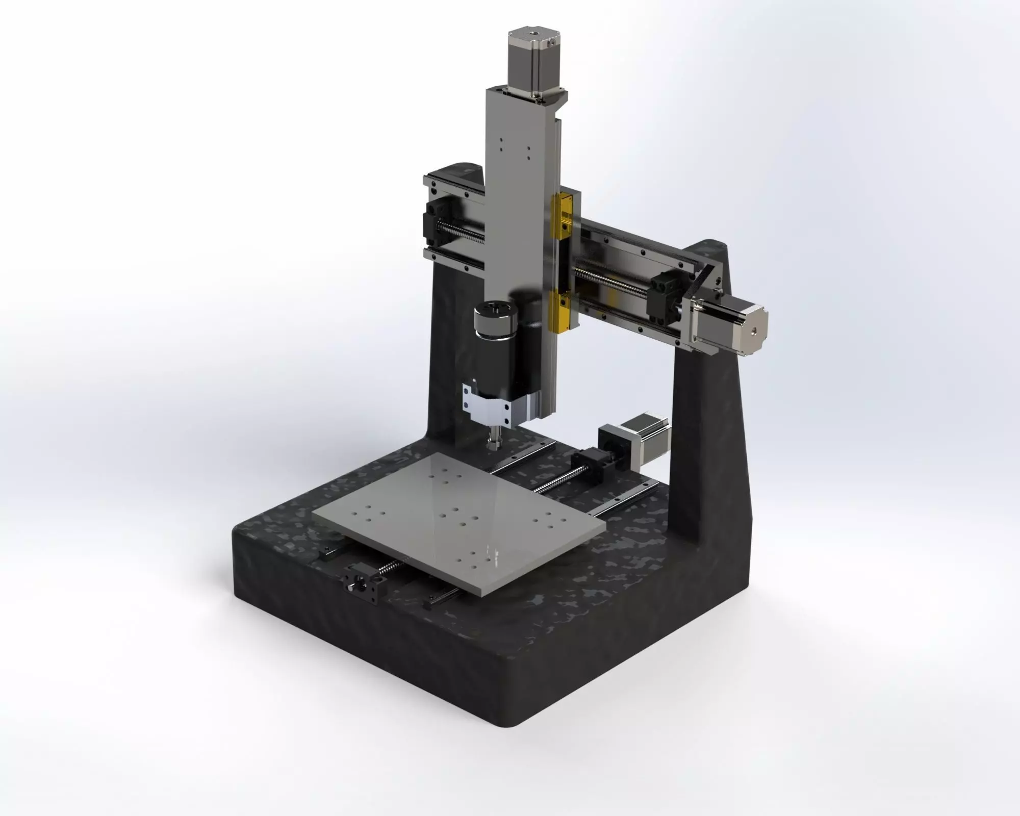 Talon 500W Desktop CNC Router 3D model_0