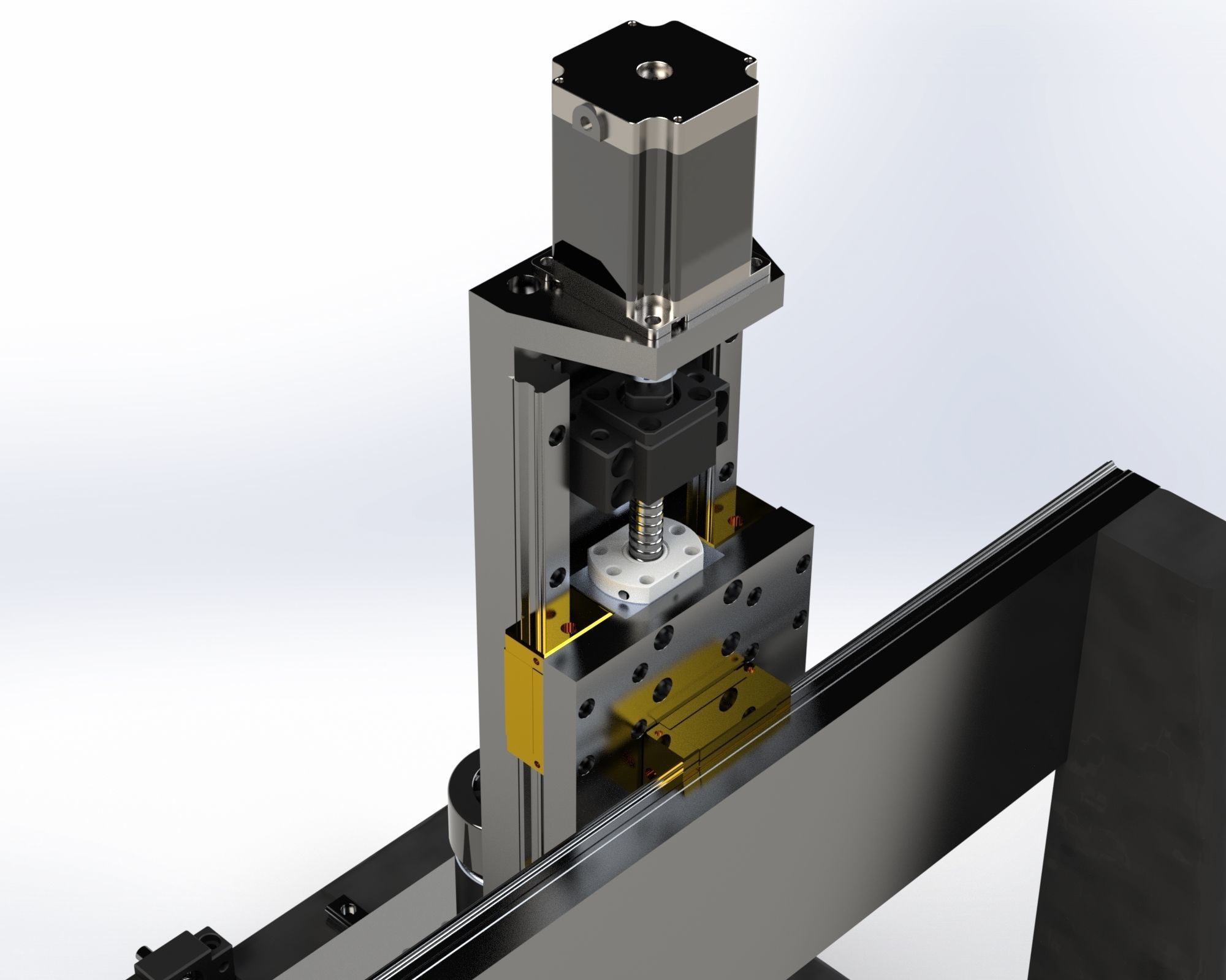 Talon 500W Desktop CNC Router 3D model_1