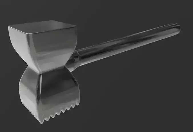 Steak hammer 3D print model
