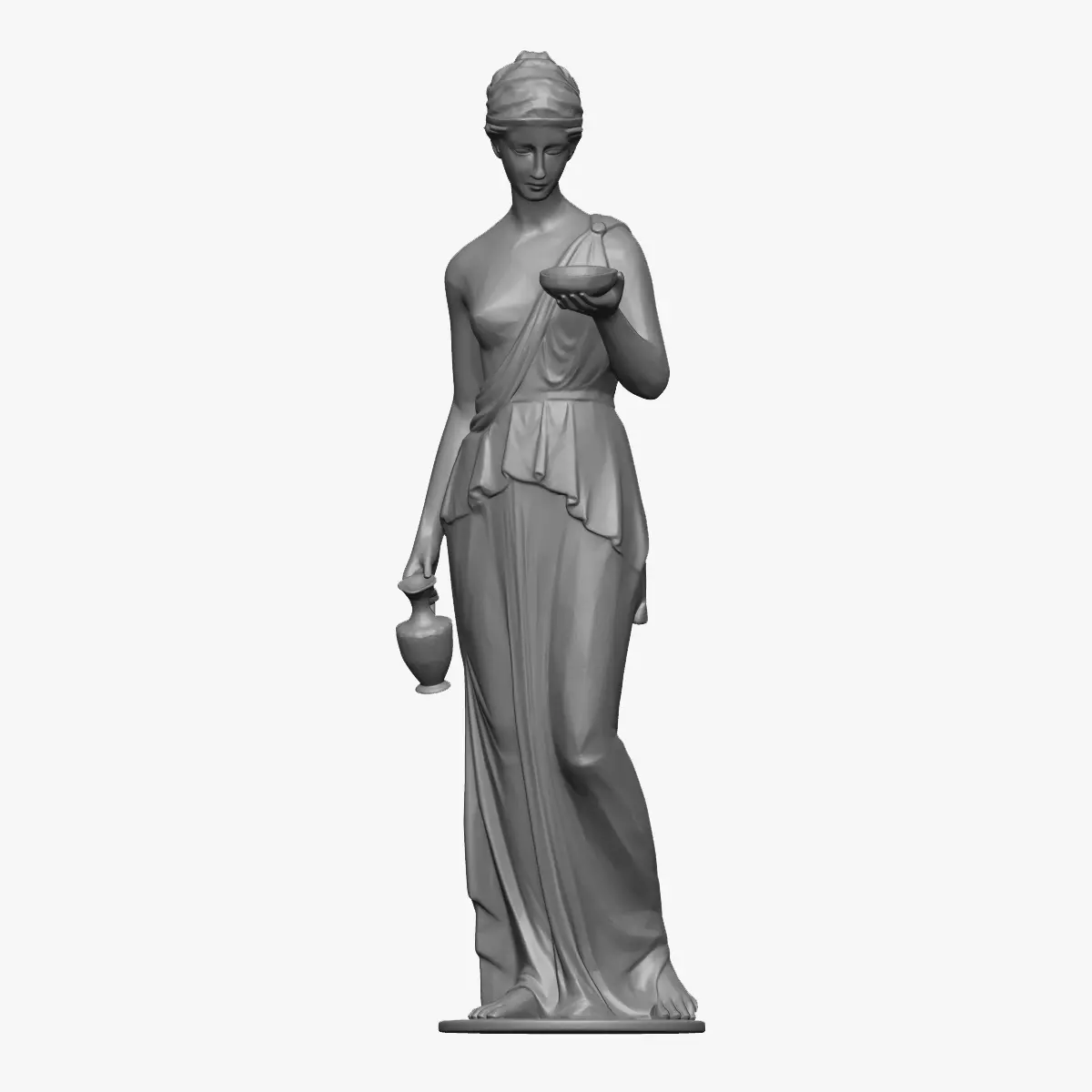 Ancient Roman Women 3D print model_0