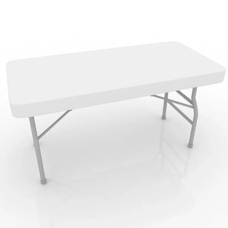 Center Folding Table 3D model