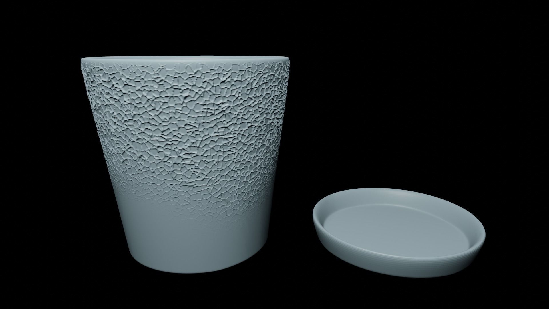 Flower Pots Collection 3D print model_2