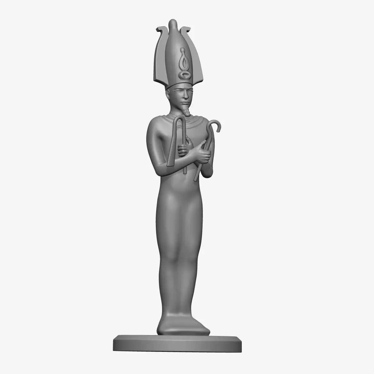 Egyptian Lord Osiris 3D print model_0