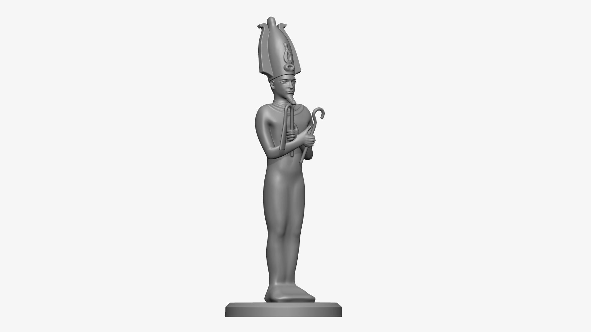 Egyptian Lord Osiris 3D print model_3