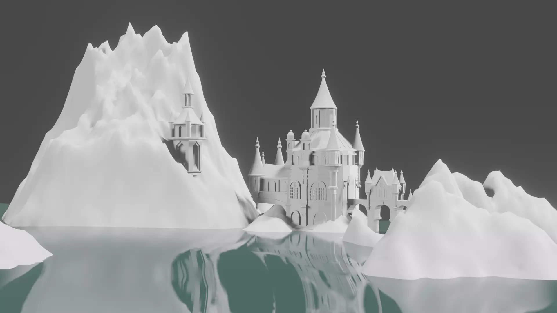 Medieval Castle 3D model_11