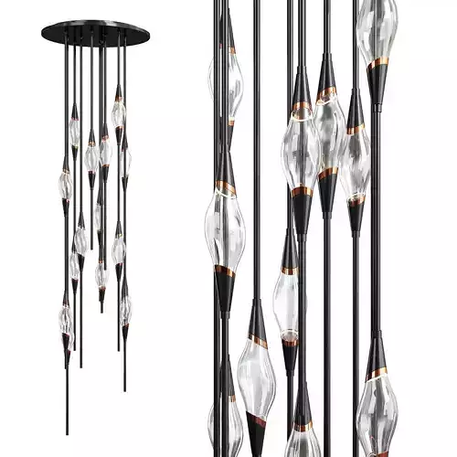 IL PEZZO 12 CLUSTER CHANDELIER