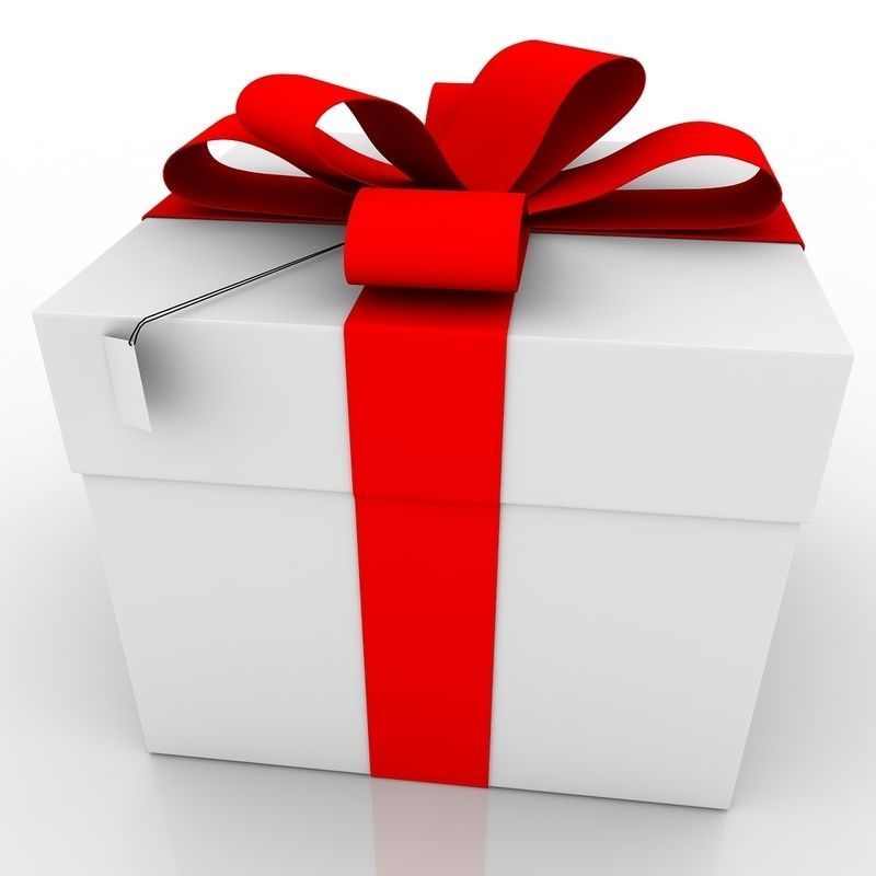 Gift Box 3D model_1