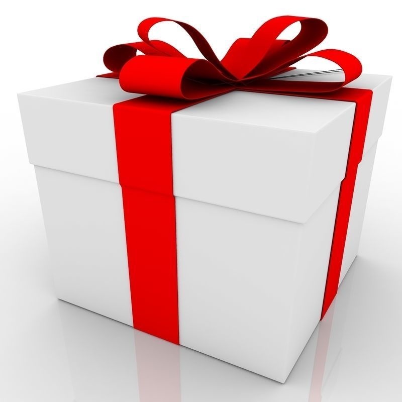 Gift Box 3D model_3