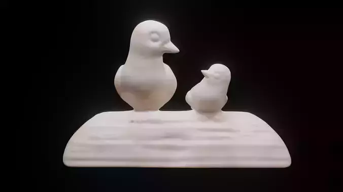 Birds Sculpture