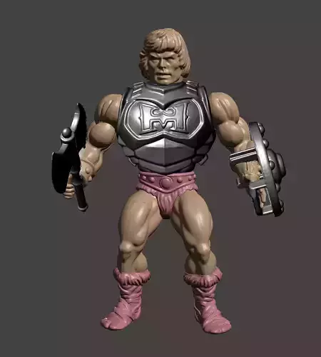 heman battle armor  3D print model