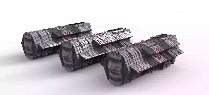 Space freighter ship 