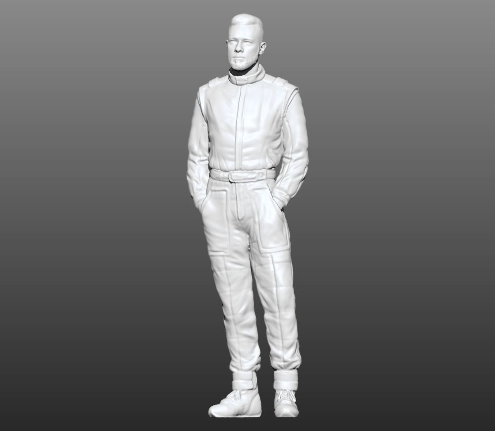 man racingsuit 3D print model_10