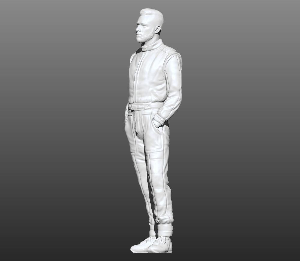 man racingsuit 3D print model_11