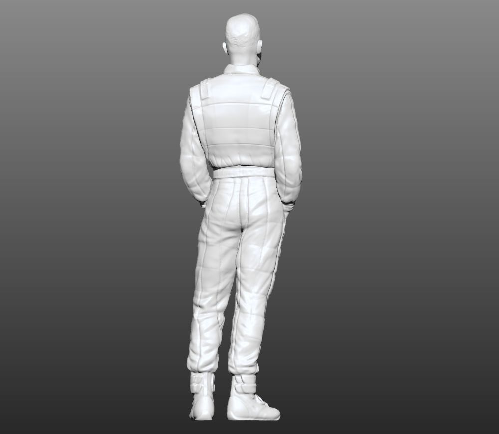man racingsuit 3D print model_14