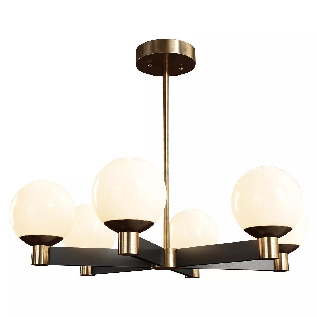 TILBURY CHANDELIER Low-poly 3D model_0