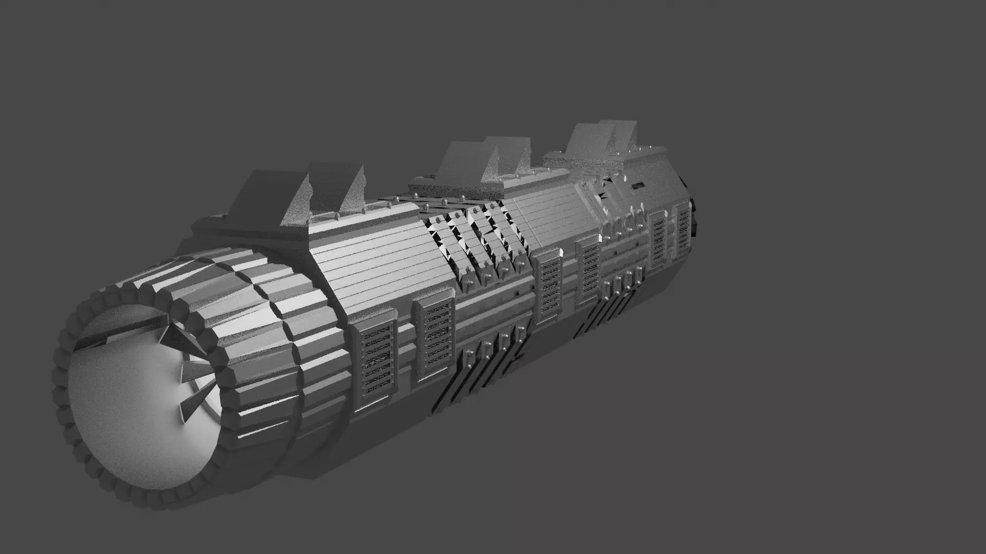 Thruster speaker Free 3D model