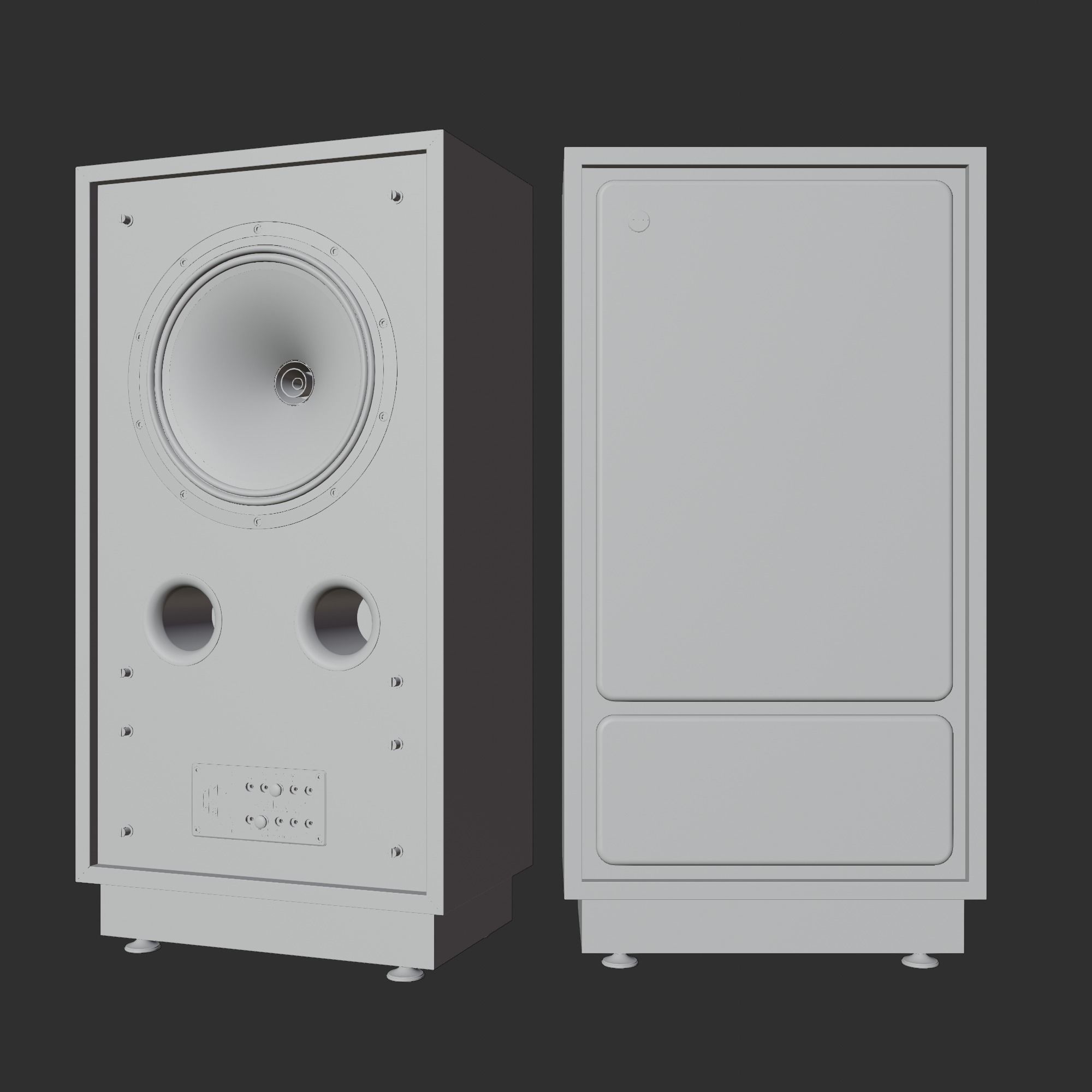 TANNOY Cheviot Loudspeaker 3D model_14