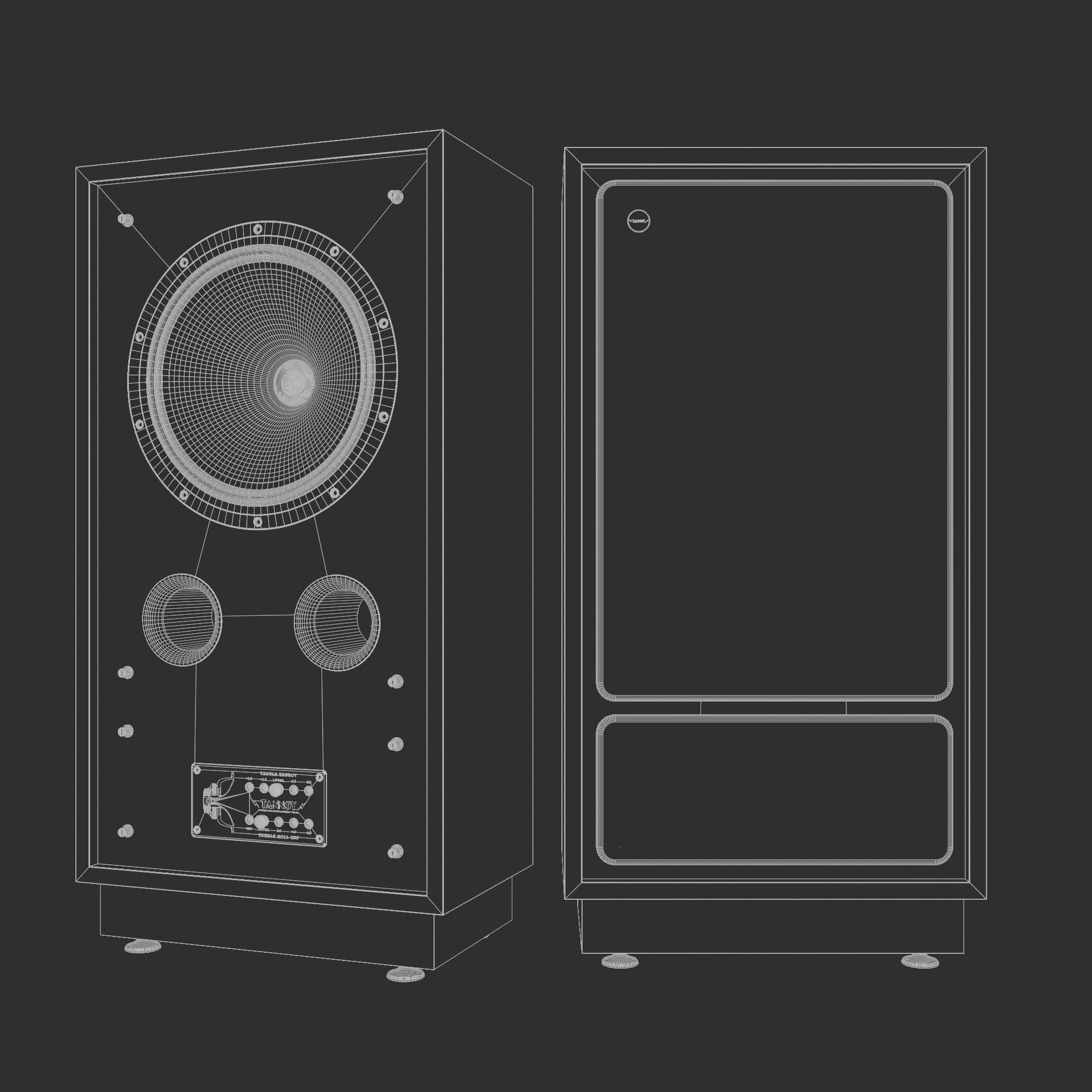 TANNOY Cheviot Loudspeaker 3D model_17