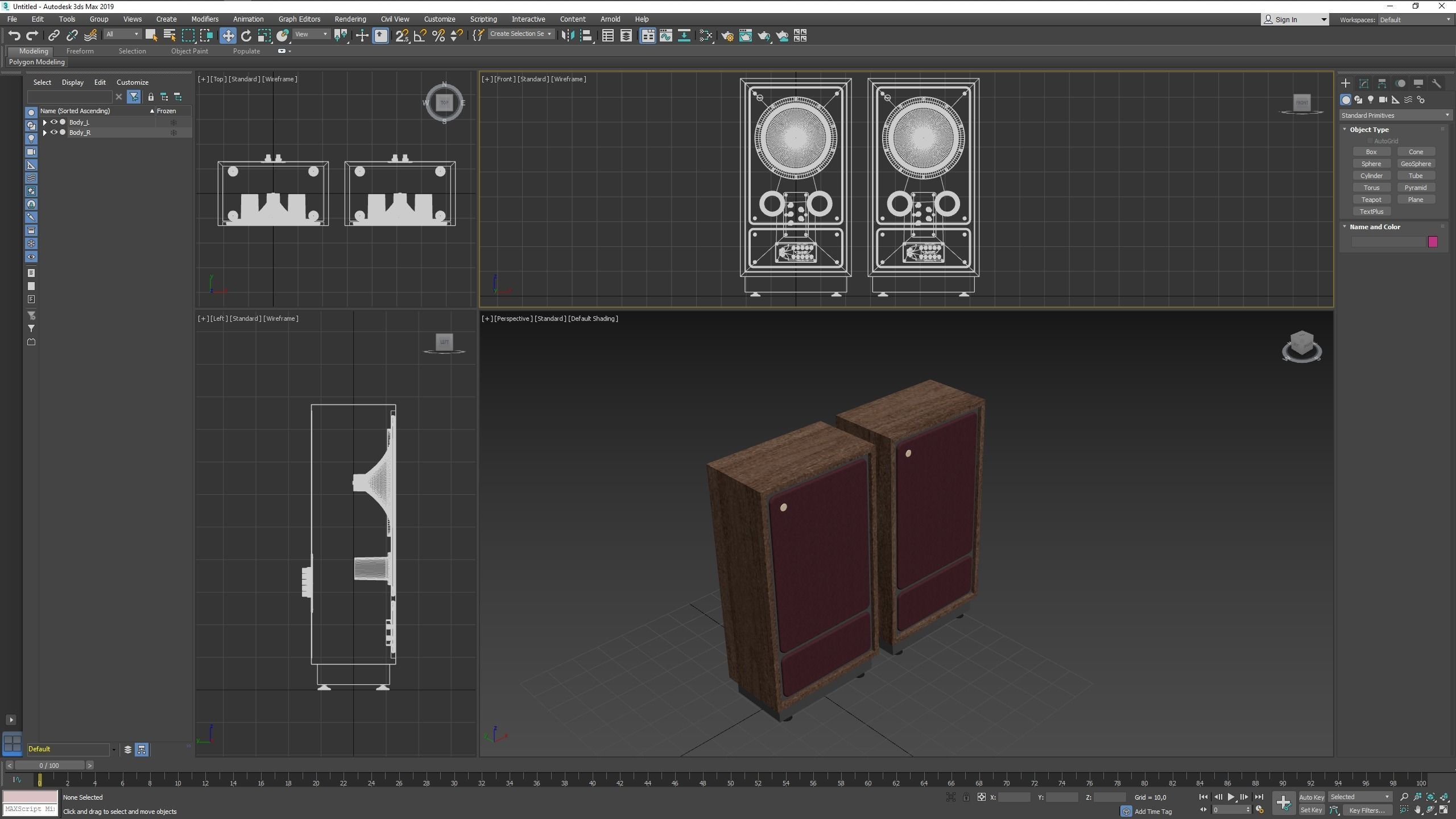 TANNOY Cheviot Loudspeaker 3D model_13