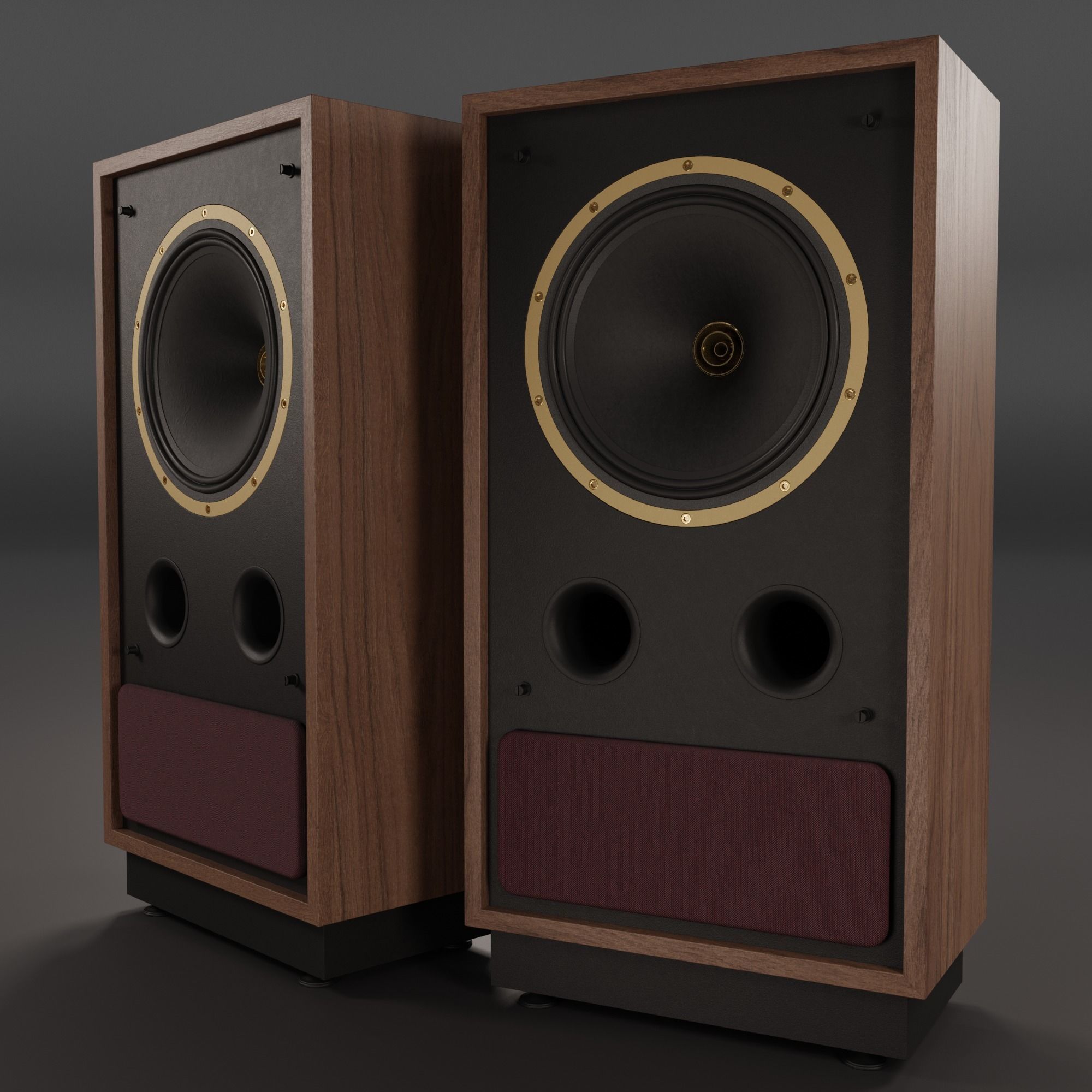 TANNOY Cheviot Loudspeaker 3D model_2