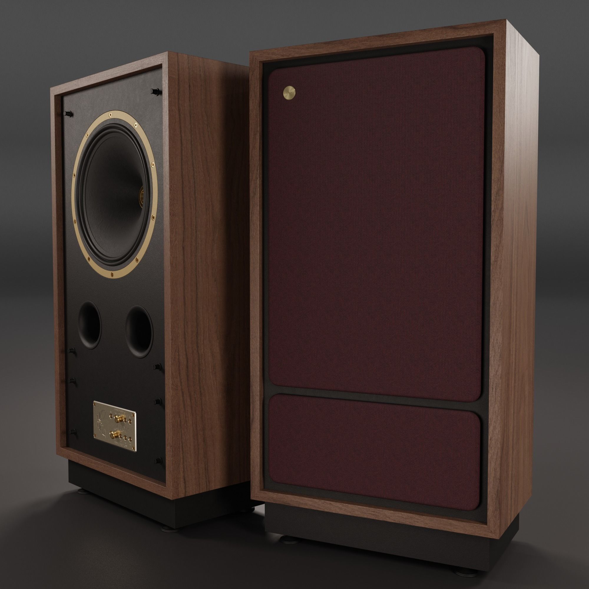 TANNOY Cheviot Loudspeaker 3D model_1