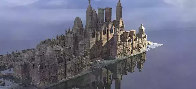 Muslim Crusades Arab Ruins architecture 2 