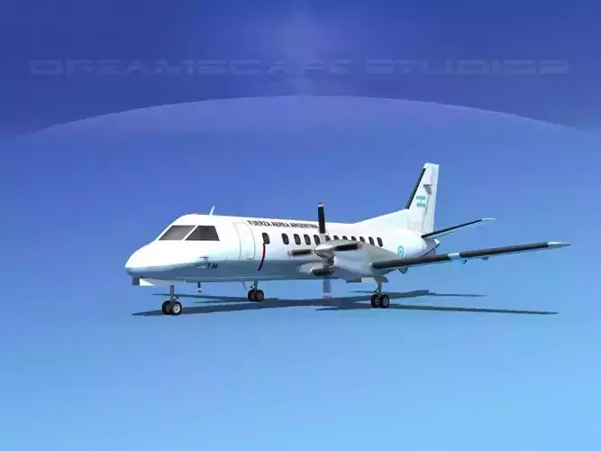 SAAB SF340 Fuerza Aerea Argentina 3D model