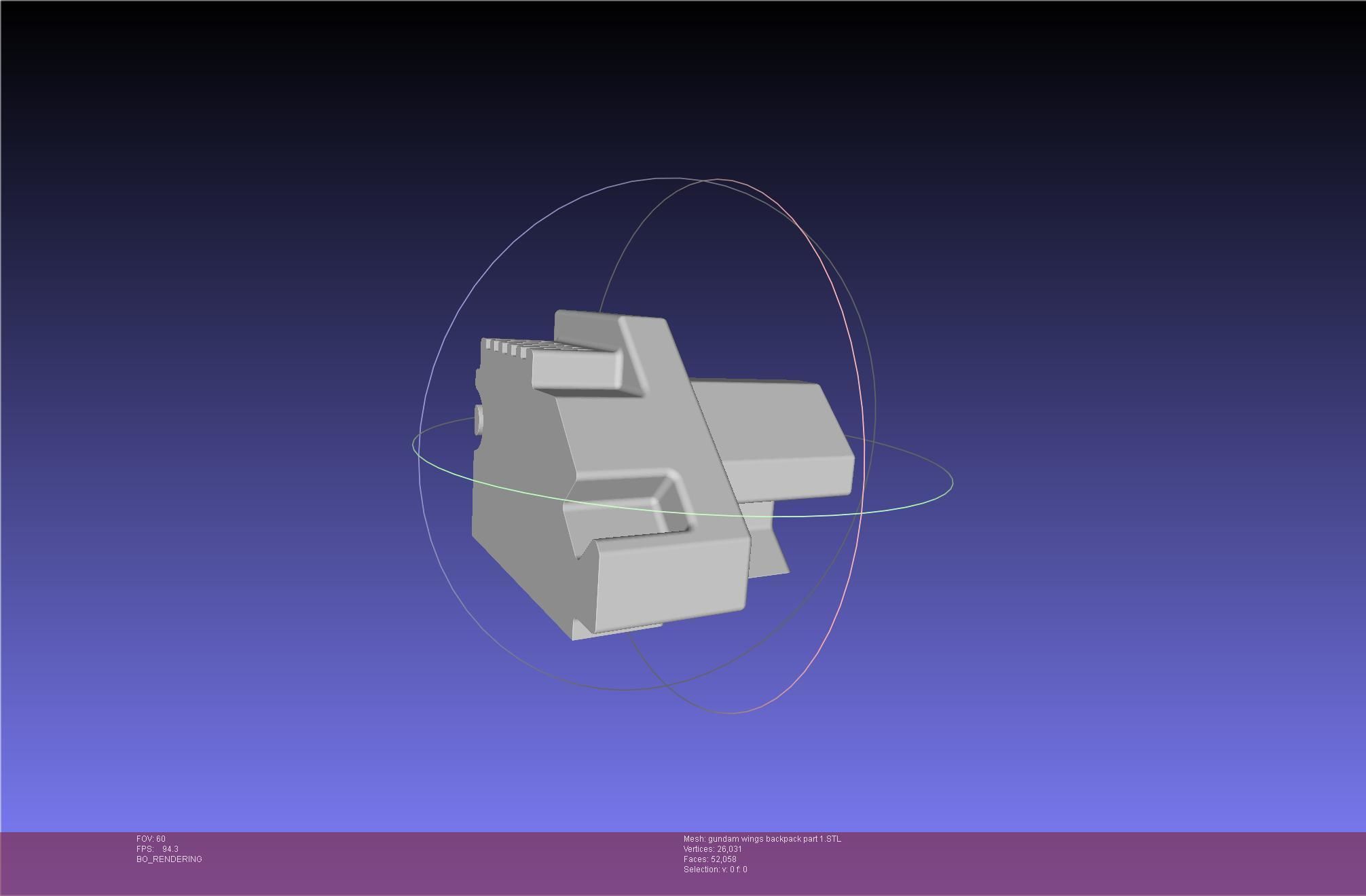 Wing Gundam Backpack Assembly 3D print model_73