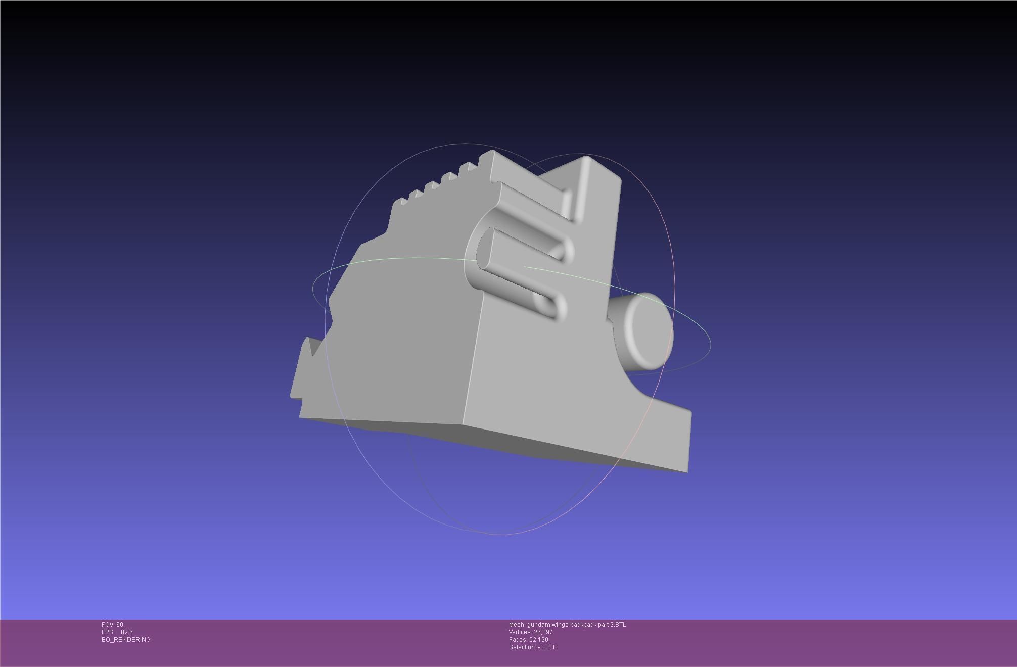 Wing Gundam Backpack Assembly 3D print model_85