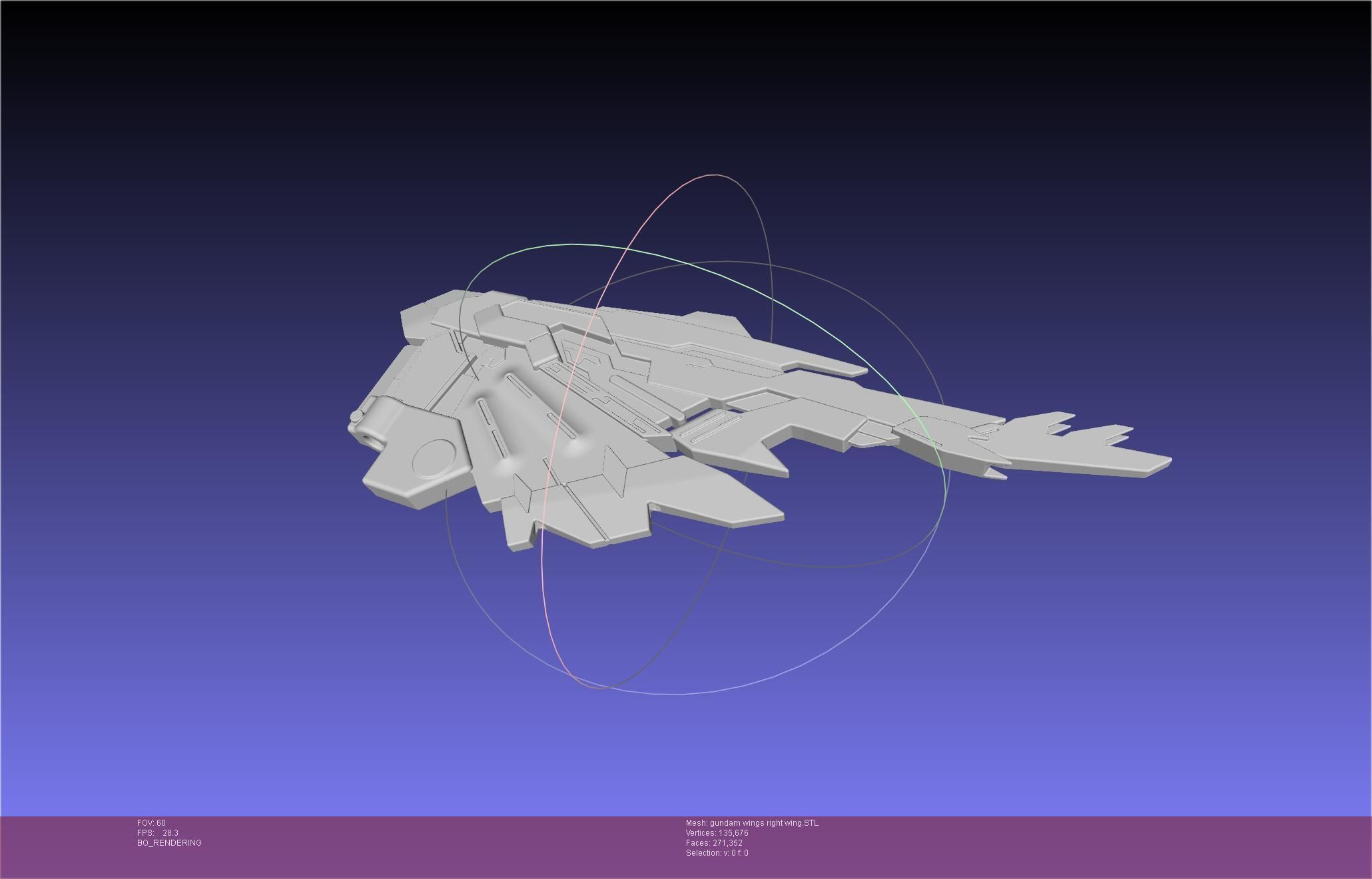 Wing Gundam Backpack Assembly 3D print model_39