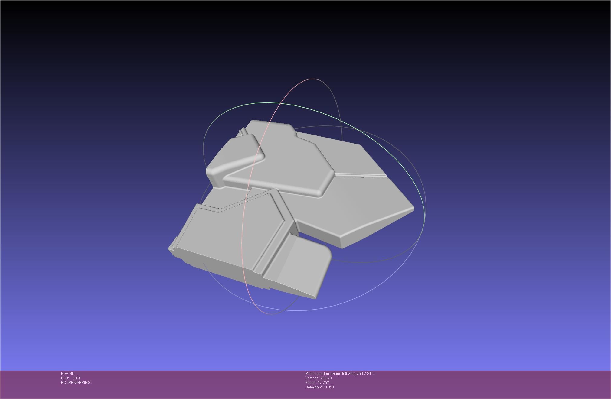 Wing Gundam Backpack Assembly 3D print model_100