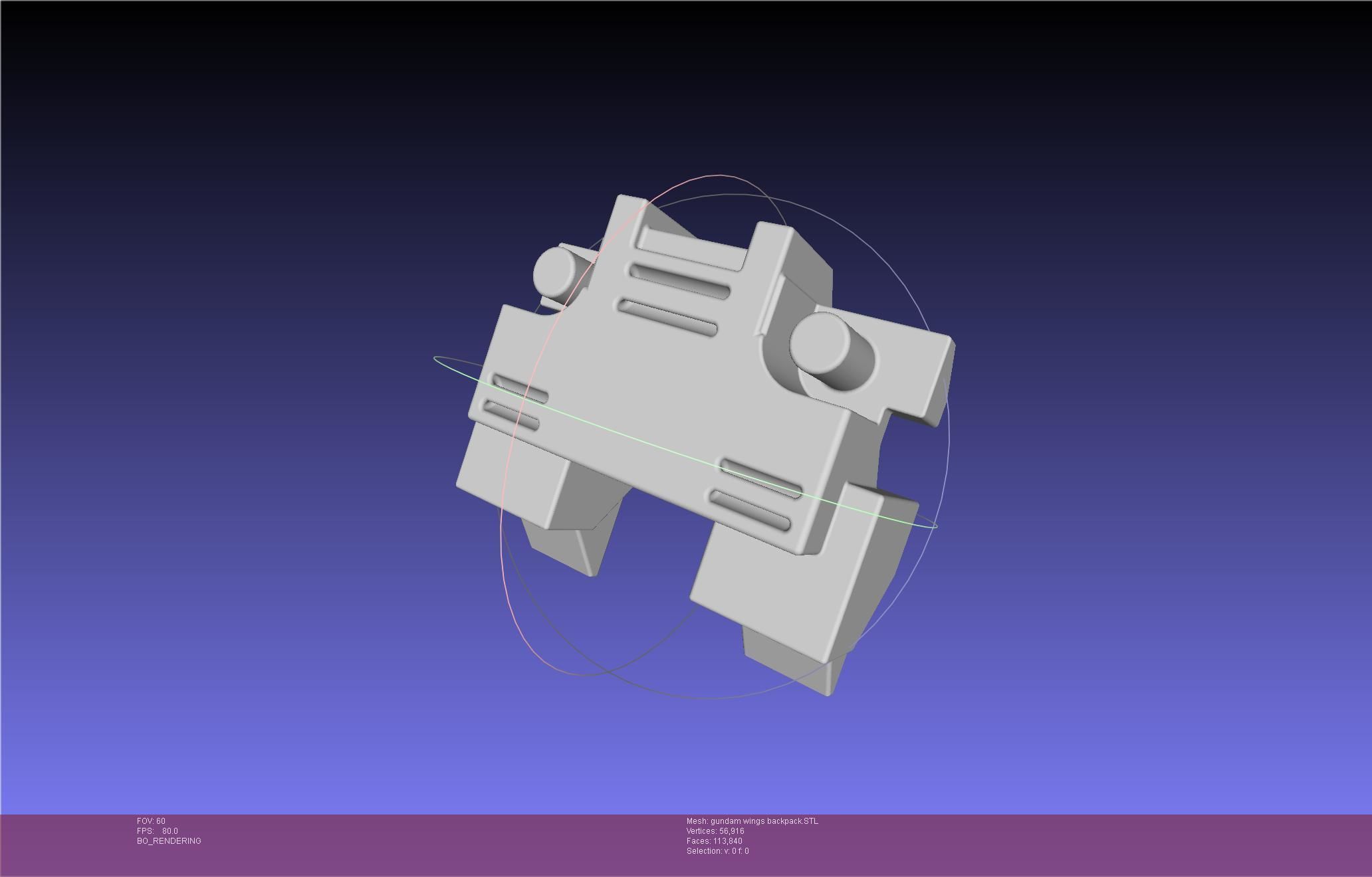 Wing Gundam Backpack Assembly 3D print model_56