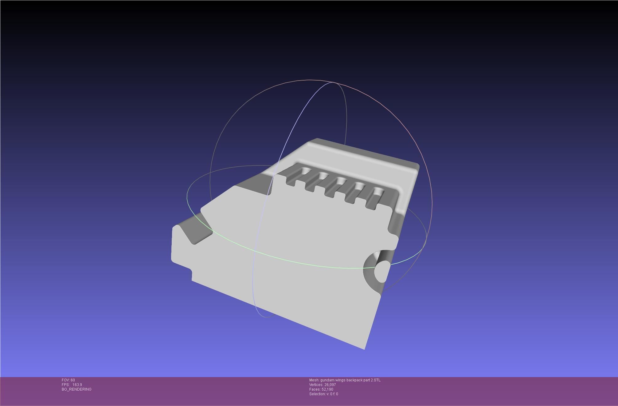 Wing Gundam Backpack Assembly 3D print model_84