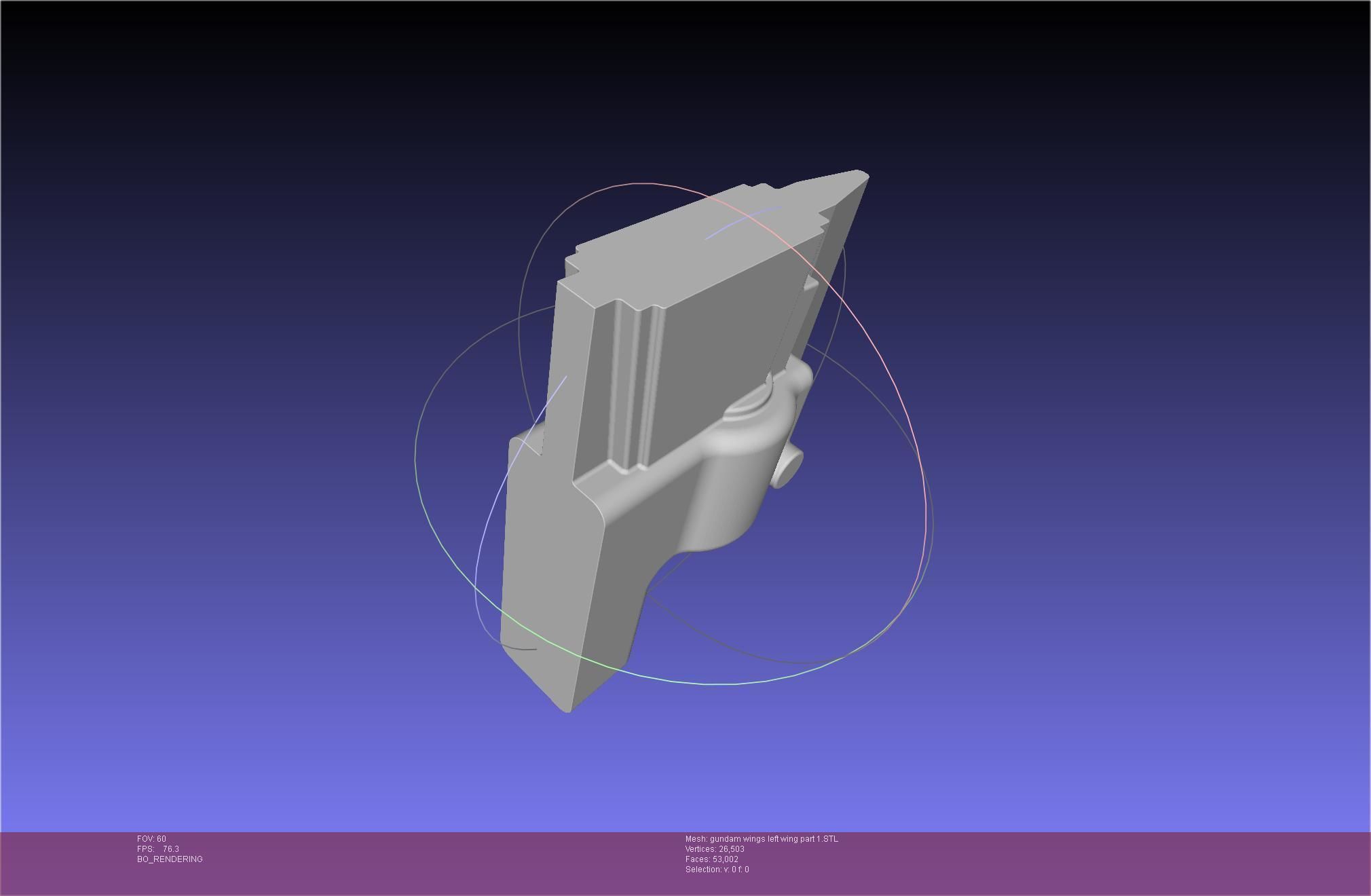 Wing Gundam Backpack Assembly 3D print model_95