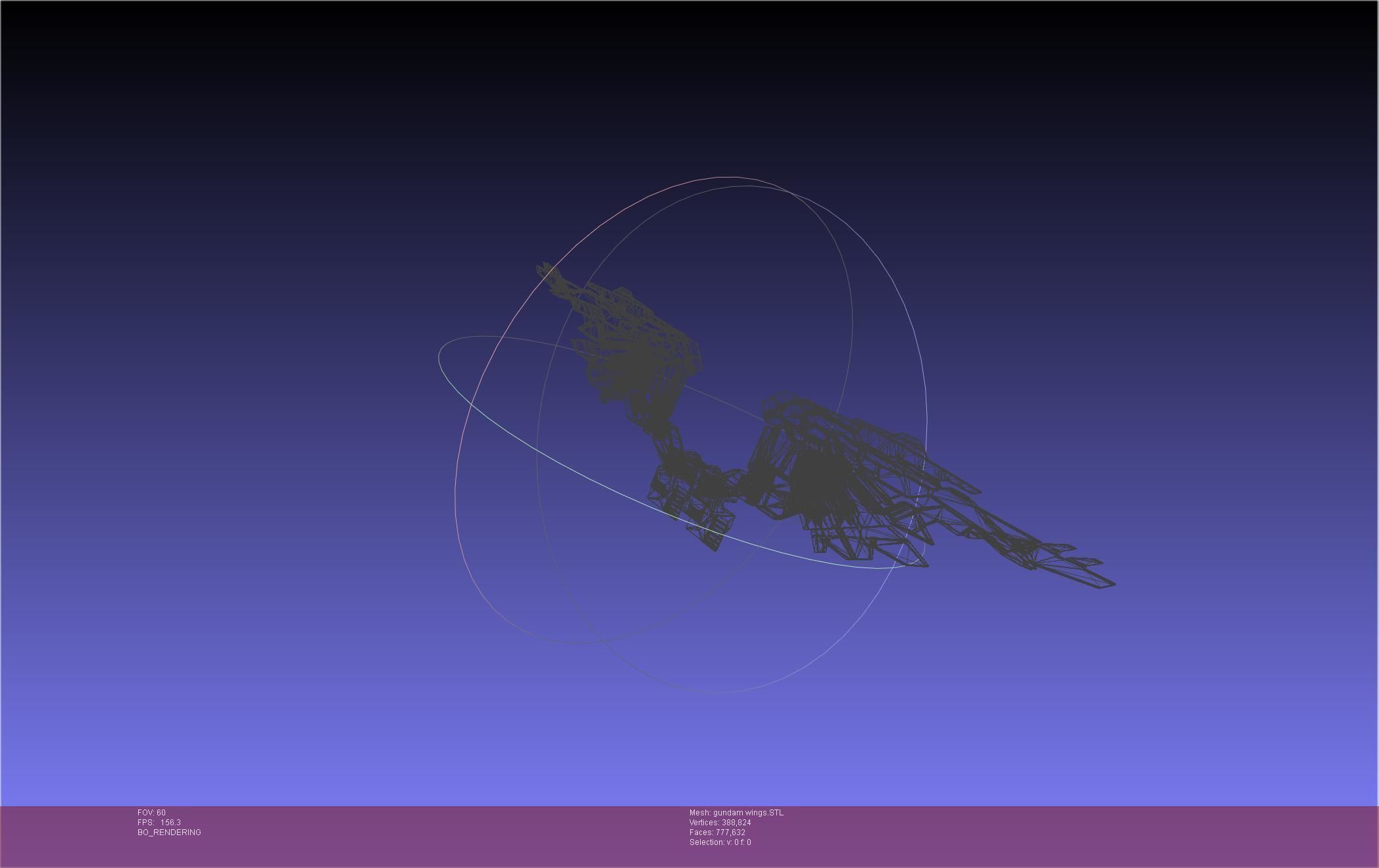 Wing Gundam Backpack Assembly 3D print model_24