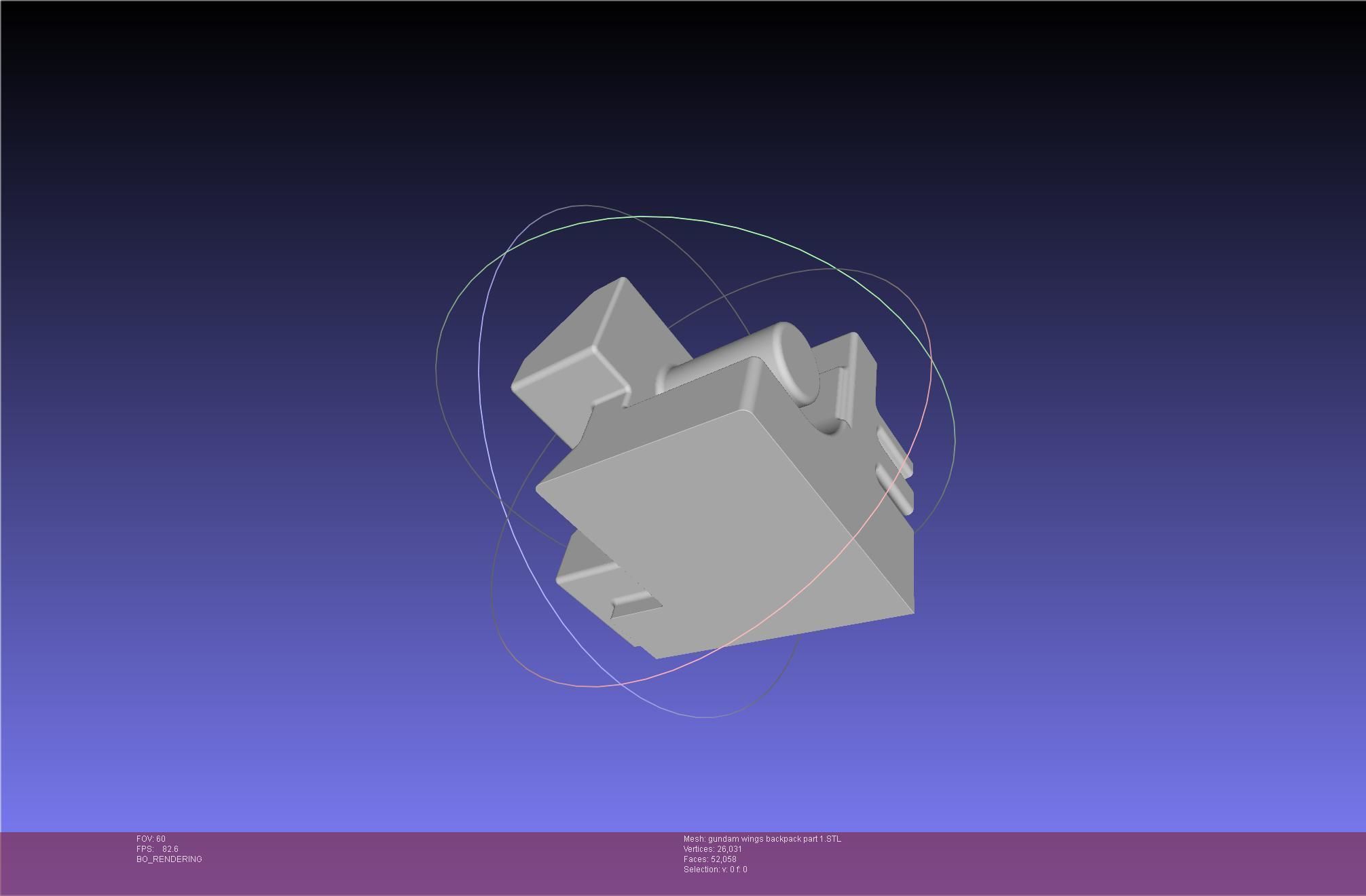 Wing Gundam Backpack Assembly 3D print model_78