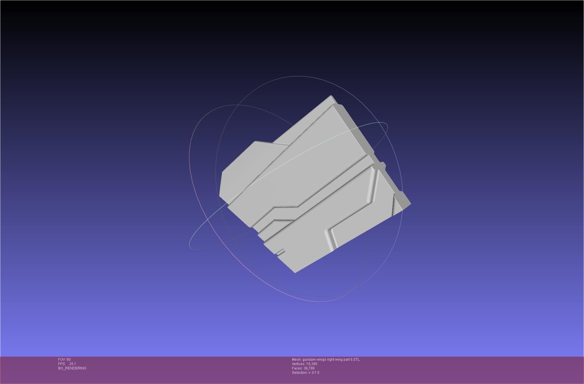 Wing Gundam Backpack Assembly 3D print model_140